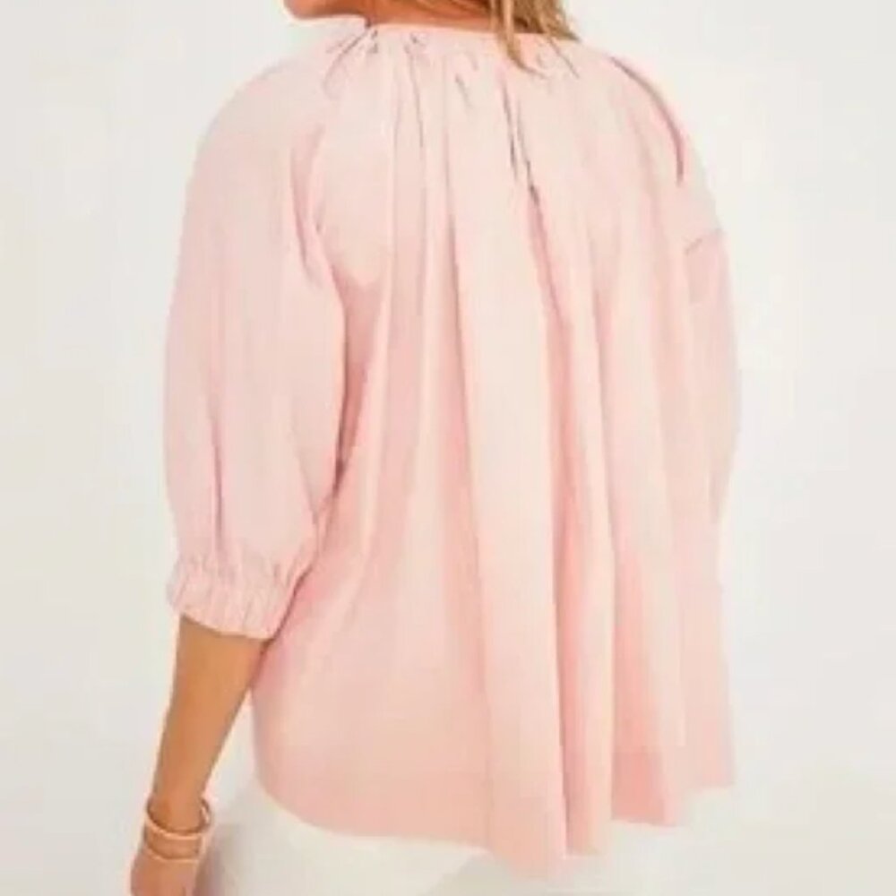 NWOT Tuckernuck Pomander Place Rosewater Larissa Blouse - Picture 2 of 5